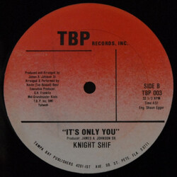 Knight Shif It's Only You USED VINYL 12INCH 33 S RPM