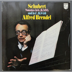 Franz Schubert / Alfred Brendel Sonatas In G, D.894 And In C, D.840 Vinyl LP USED