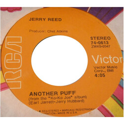 Jerry Reed Another Puff / Love Man USED VINYL 7INCH SINGLE