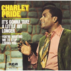Charley Pride It's Gonna Take A Little Bit Longer / You're Wanting Me To Stop Loving You USED VINYL 7INCH 45 RPM SINGLE