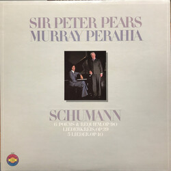 Robert Schumann / Peter Pears / Murray Perahia 6 Poems & Requiem, Op. 90  Liederkreis, Op. 39  5 Lieder, Op. 40 Vinyl LP USED