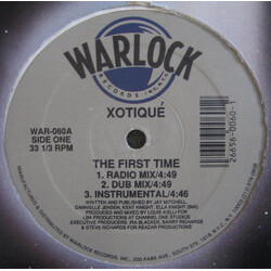 Xotiqué The First Time / Let Me Dance Vinyl 12" USED
