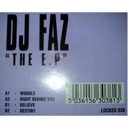DJ Faz The EP USED VINYL 12INCH EP 33 S RPM TEST PRESSING