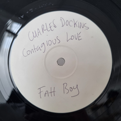 Charles Dockins Contagious Love USED VINYL 12INCH 33 S RPM WHITE LABEL