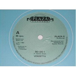 Vendetta (7) So Do I USED VINYL 7INCH 45 RPM
