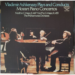 Wolfgang Amadeus Mozart / Philharmonia Orchestra / Vladimir Ashkenazy Mozart Piano Concerto No.21 in C Major, K.467 / No.17 in G Major, K.453 Vinyl LP