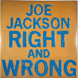 Joe Jackson Right And Wrong Vinyl 7" USED
