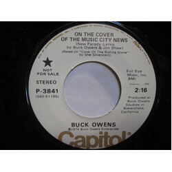 Buck Owens On The Cover Of The Music City News USED VINYL 7INCH 45 RPM SINGLE PROMO