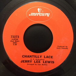 Jerry Lee Lewis Chantilly Lace USED VINYL 7INCH 45 RPM SINGLE STYRENE
