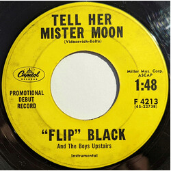 Flip Black And The Boys Upstairs For You My Lover / Tell Her Mister Moon USED VINYL 7INCH 45 RPM SINGLE PROMO