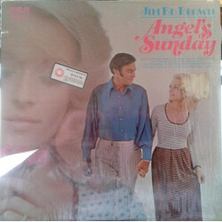 Jim Ed Brown Angel's Sunday Vinyl LP USED