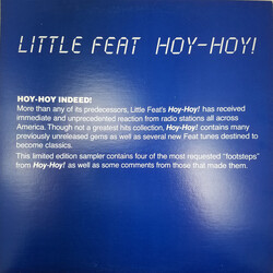 Little Feat Hoy Hoy! USED VINYL 12INCH LIMITED EDITION PROMO