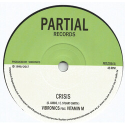 Vibronics / Vitamin M Crisis USED VINYL 7INCH 45 RPM