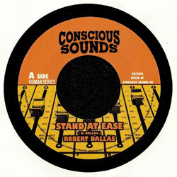 Robert Dallas / Dub Marta / Zinx Stand At Ease /  Stand At Dub USED VINYL 7INCH 45 RPM SINGLE