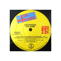 Tackhead The Game USED VINYL 12INCH 45 RPM