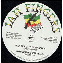 Barry Brown / Lion Melody Leader Of The Massive / Hypocrite And Parasite USED VINYL 12INCH