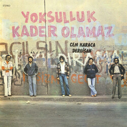 Cem Karaca / Dervişan Yoksulluk Kader Olamaz Vinyl LP USED