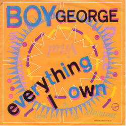 Boy George Everything I Own USED VINYL 7INCH 45 RPM SINGLE