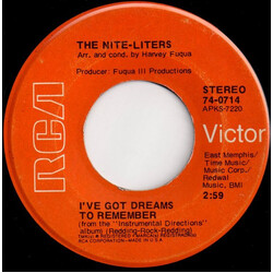 The Nite-Liters I've Got Dreams To Remember USED VINYL 7INCH 45 RPM STEREO