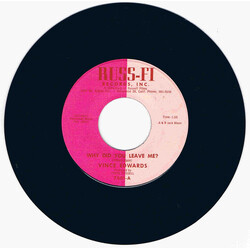 Vince Edwards (2) Why Did You Leave Me ? USED VINYL 7INCH 45 RPM SINGLE