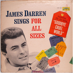 James Darren Sings For All Sizes Vinyl LP USED