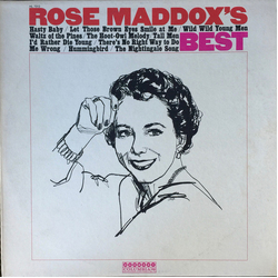 Rose Maddox Rose Maddox's Best Vinyl LP USED