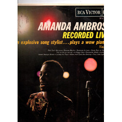 Amanda Ambrose Amanda Ambrose Recorded Live! Vinyl LP USED