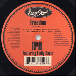 Ipo / Emily Davis (3) Freedom USED VINYL 12INCH 33 S RPM