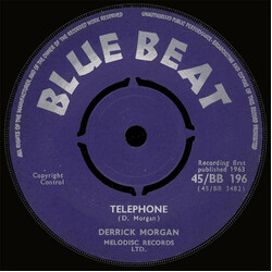 Derrick Morgan Telephone / Life Is Tough USED VINYL 7INCH 45 RPM SINGLE