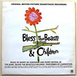 Barry De Vorzon / Perry Botkin Jr. Bless The Beasts & Children (Original Motion Picture Soundtrack Recording) Vinyl LP USED