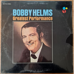 Bobby Helms Greatest Performance Vinyl LP USED
