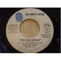Pointer Sisters Wang Dang Doodle USED VINYL 7INCH 45 RPM SINGLE PROMO STEREO MONO