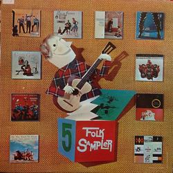 Various Folk Sampler 5 Vinyl LP USED