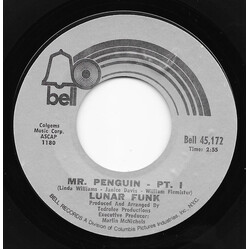 Lunar Funk (2) Mr. Penguin - Pt. I USED VINYL 7INCH 45 RPM STYRENE