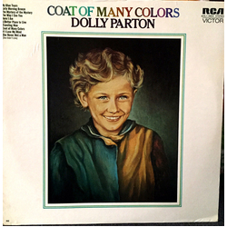 Dolly Parton Coat Of Many Colors Vinyl LP USED