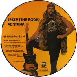 Jesse (The Body) Ventura The Body Rules / Showdown With Mr. V. Vinyl 12" USED