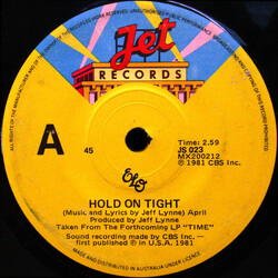 Electric Light Orchestra Hold On Tight USED VINYL 7INCH 45 RPM SINGLE