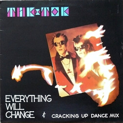 Tik & Tok Everything Will Change & Cracking Up Dance Mix VINYL 12" USED