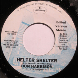 Don Harrison (2) Helter Skelter USED VINYL 7INCH 45 RPM PROMO
