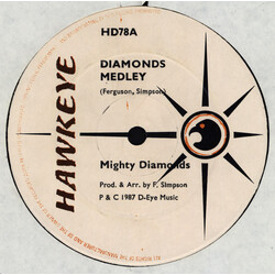The Mighty Diamonds / Cocoa Tea Diamonds Medley / My Time USED VINYL 12INCH 45 RPM