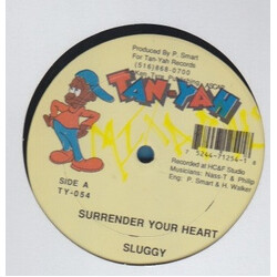 Sluggy Ranks / Daddy Lizard Surrender Your Heart / Yu A Mad Me USED VINYL 12INCH 45 RPM