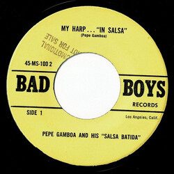 Pepé Gamboa My Harp In Salsa / My Good Humor USED VINYL 7INCH 45 RPM SINGLE