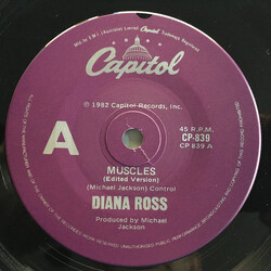 Diana Ross Muscles USED VINYL 7INCH 45 RPM