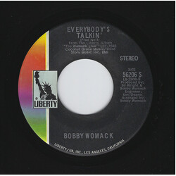 Bobby Womack Everybody's Talkin' USED VINYL 7INCH 45 RPM