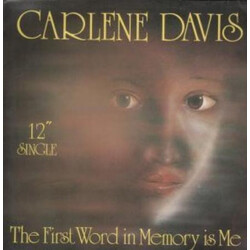 Carlene Davis The First Word In Memory Is Me USED VINYL 12INCH 45 RPM SINGLE