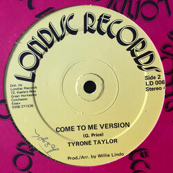 Tyrone Taylor Come To Me Vinyl 12" USED