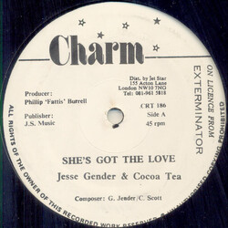 Cocoa Tea / Jesse Jender She's Got The Love Vinyl 12" USED