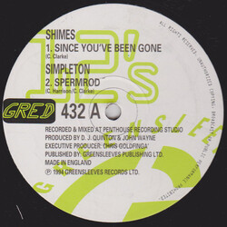 Shimes Since You've Been Gone USED VINYL 12INCH