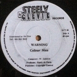 Colour Man Warning Vinyl 12" USED