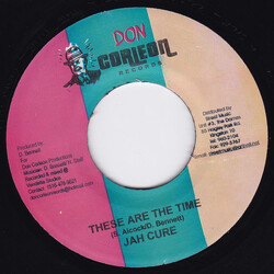 Jah Cure These Are The Time USED VINYL 7INCH 45 RPM